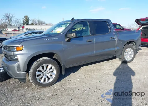 2019 Chevrolet Silverado 1500 Custom from USA, damaged, VIN 3GCPYBEH7KG304569